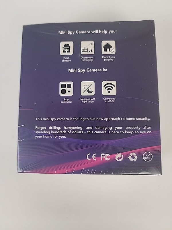 Mini Camera Wi-Fi Wireless Camera For Car, House, Office - Set of 4 gallery