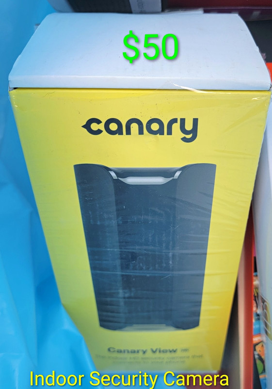 Canary View Indoor IP/Network Surveillance Camera, Wi-Fi Wireless, Black, 1