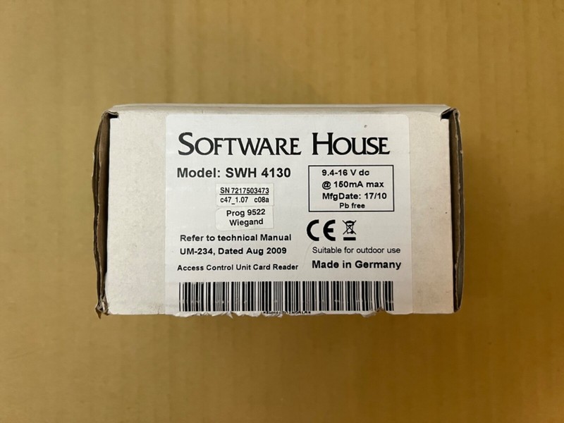 Software House SWH-4130 Indoor/Outdoor Multi-Technology Reader w/ Indala Support gallery