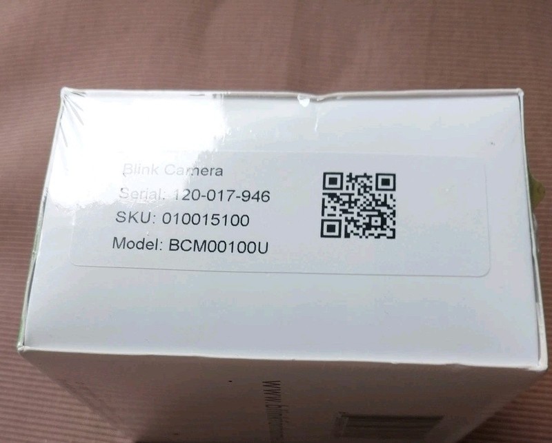 Blink BCM00100U HD Video Wireless Security Camera White - Brand New (Sealed) gallery