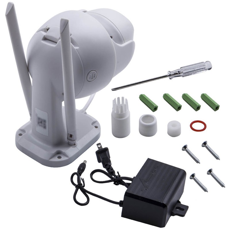 Automatic Motion Tracking LED 1080P IP Camera CCTV IR Home Security PTZ Monitor gallery