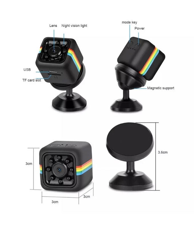 SQ11 DV DVR Camera With Wifi Full HD 1080P Mini Car Dash Cam IR Night Vision US gallery