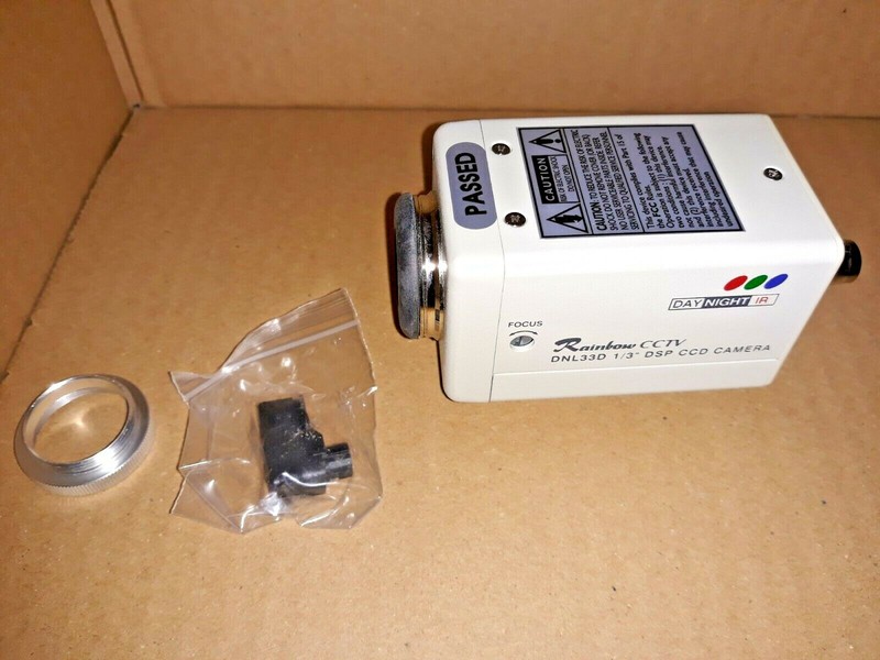 NEW Rainbow DNL Series CCTV DNL33D Day Night Infrared CCD Camera ⅓” DSP NO LENS gallery