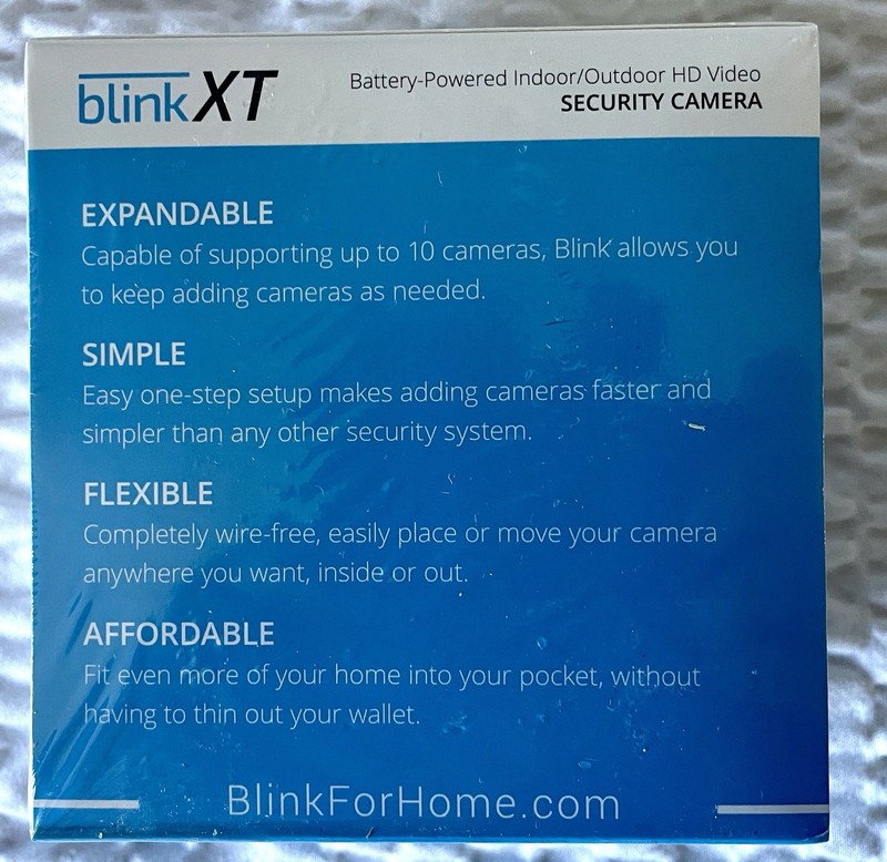 Blink XT Wi-Fi 1080p Indoor/Outdoor Security Camera ~ NEW ~ Factory Sealed gallery