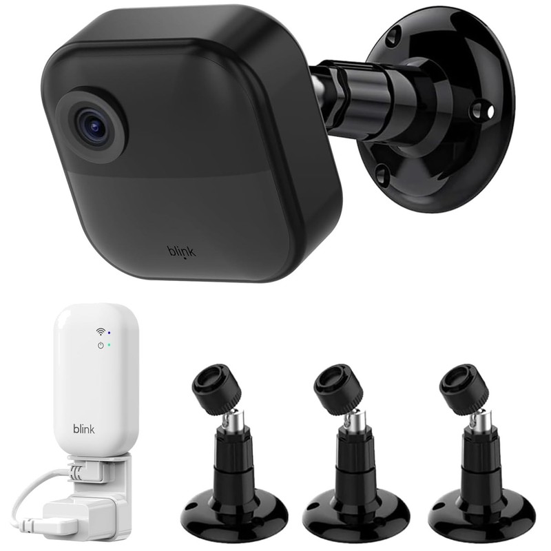Black Mounting Bracket for Blink Outdoor Camera – 3 Pack