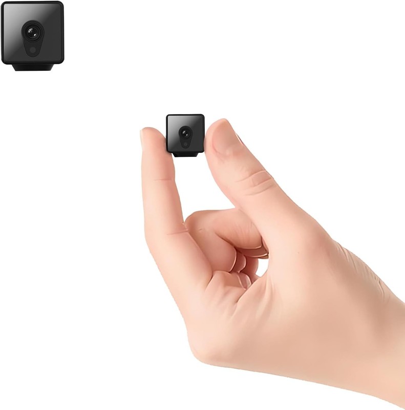 Mini Cámara Oculta Espía 4k Ultra Hd Wifi Niñera Inalámbrica Camara Espia 2026