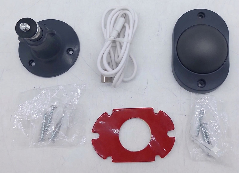 DCT CG1 Wireless Outdoor Home Security Camera White Surveillance Cam gallery