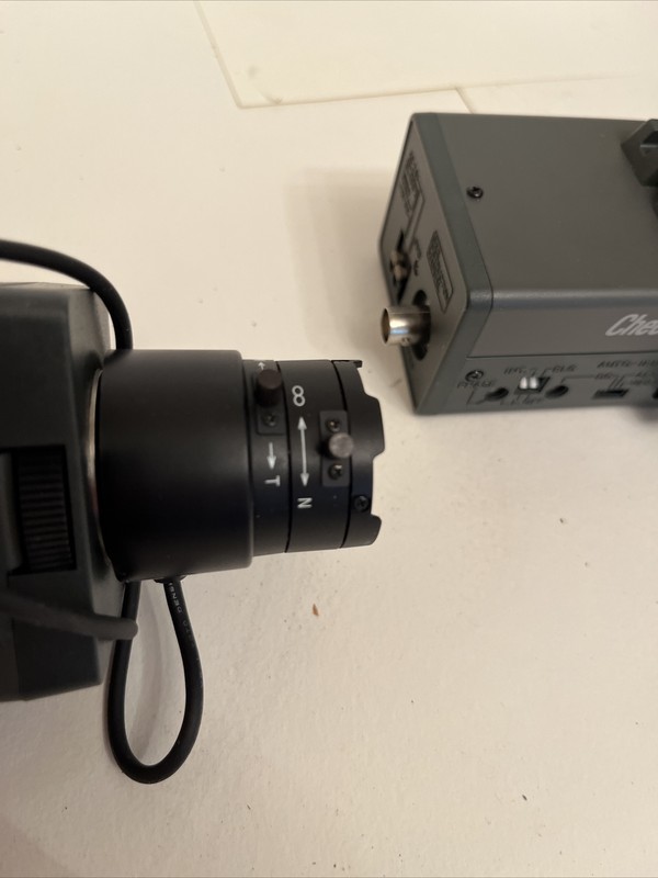 Checkpoint YC-02CP 3.5-8 mm Computer Lens Surveillance Security Camera Untested gallery