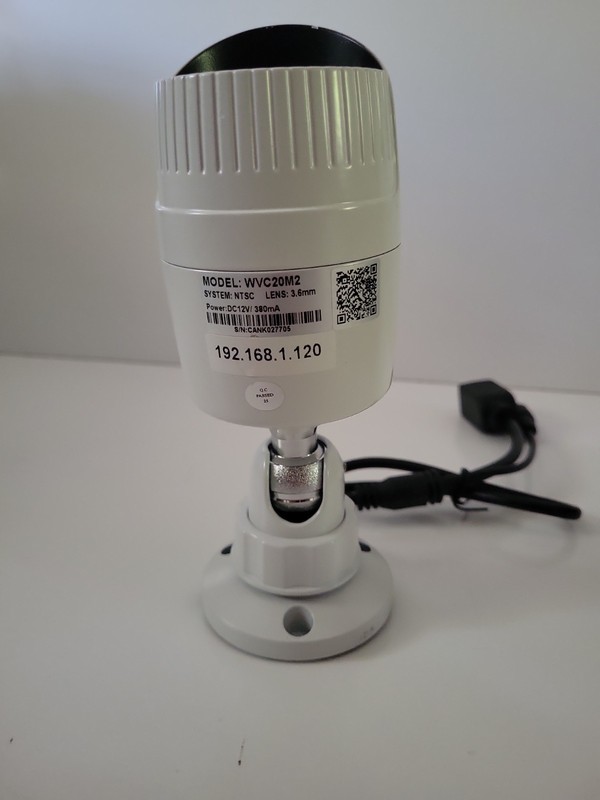 IP Network Bullet Security Camera WVC20M2 3.6mm Lens Outdoor CCTV Tested gallery