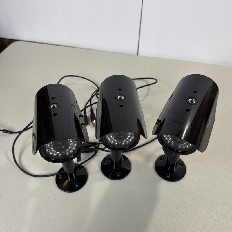 Lot Of 3 First Alert CM420 Wired Security Camera -Unit Only- UNTESTED gallery
