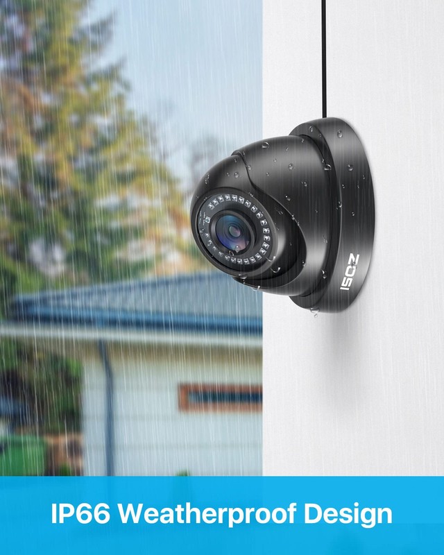 ZOSI 4 Pack 1080p 2MP HD TVI Home Security Camera Outdoor Indoor 1920TVL gallery