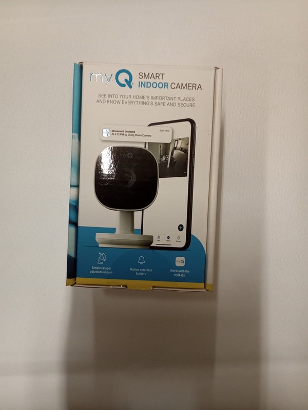 Chamberlain myQ Smart Indoor Home Camera New
