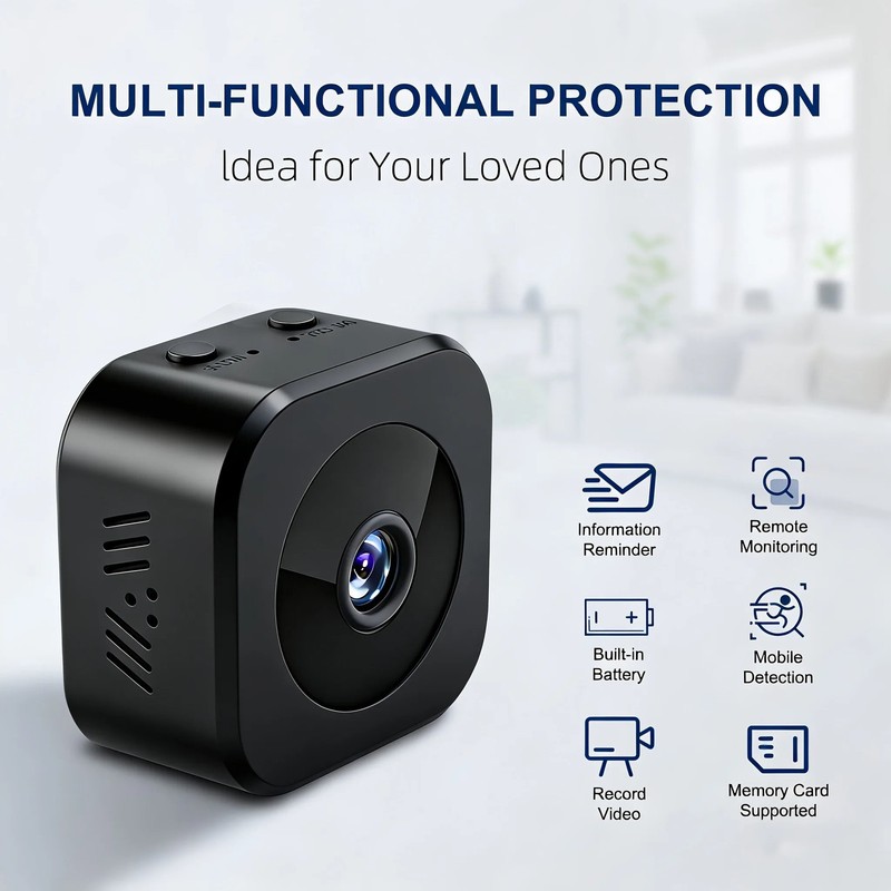 Mini HD Wifi Smart Monitor Surveillance Camera Video Voice DV Recorder Indoor Co gallery
