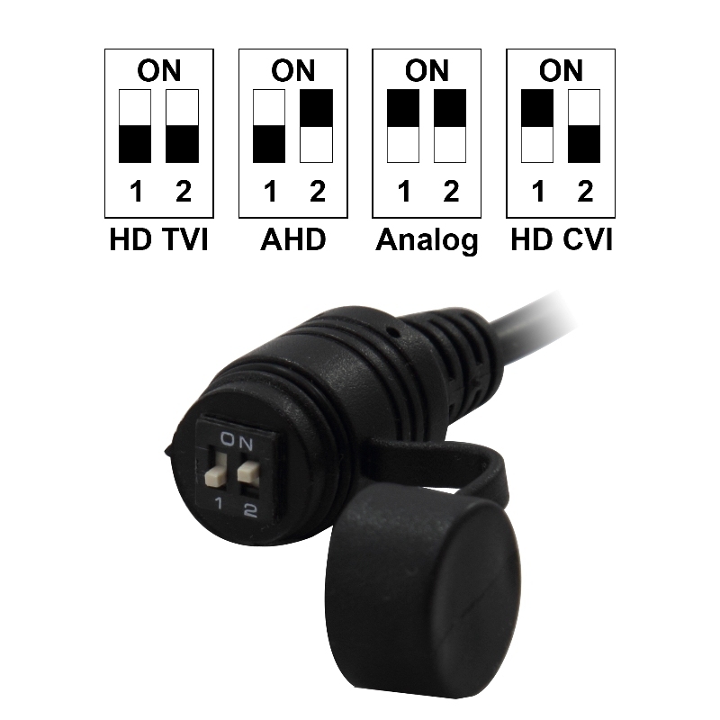 Avemia CMDM187 4-in-1 A1080P Nightvision Weatherproof Vari-Focal Dome Camera gallery