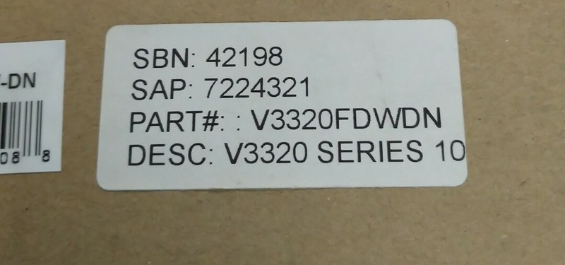 Verint V3320FDW-DN Fixed Dome Camera NOS gallery
