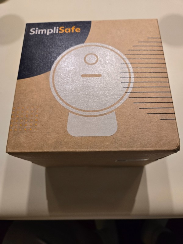 SimpliSafe Wireless Outdoor 1080P Camera CMOB1 Active Guard Motion White