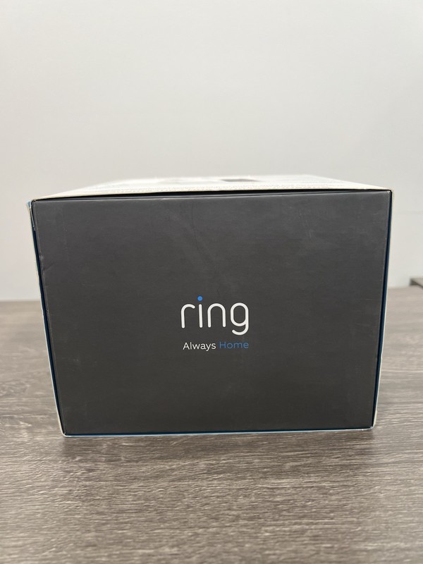 Ring Spotlight Cam Outdoor Battery Powered Security Cameras White BRAND NEW gallery