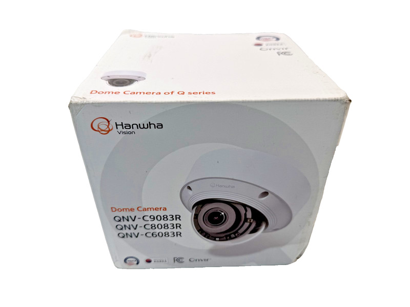 Hanwha QNV-C8083R 5 MP IR Vandal Dome Camera with Varifocal lens NEW gallery