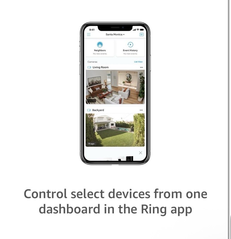 Ring Stick Up Cam Battery Powered Indoor Outdoor Camera with Two-Way Talk gallery