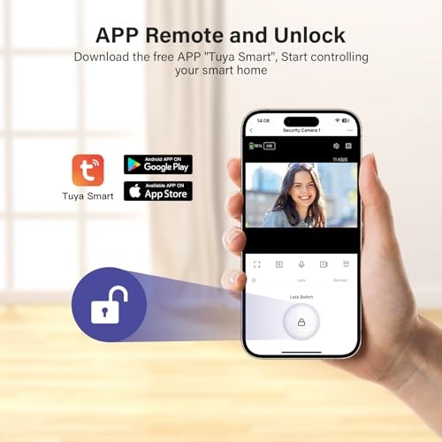 Wireless Doorbell Camera with 8 Screen Monitor 1080P gallery