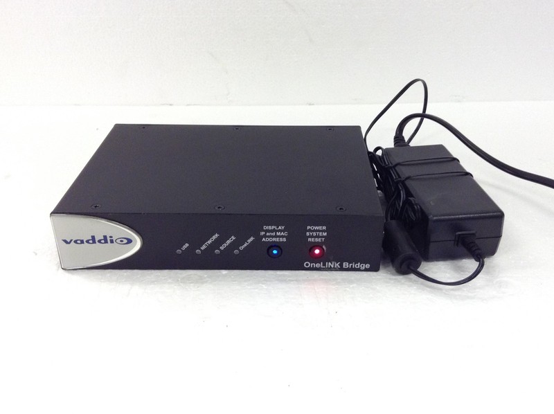 Vaddio OneLINK Bridge Assembly 998-9595-000 HDMI USB Ac Power Adapter FREE SHIP