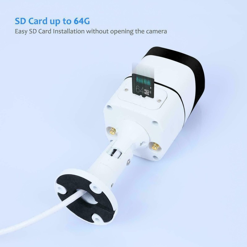WiFi Outdoor Security Camera 1080P, 110°Wide Angle, Two-Way Audio, Motion Detect gallery