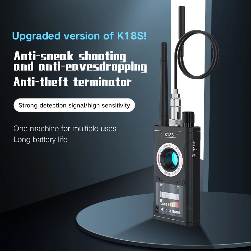 Professional Hidden Camera Detector – Wireless Signal & Infrared Detection