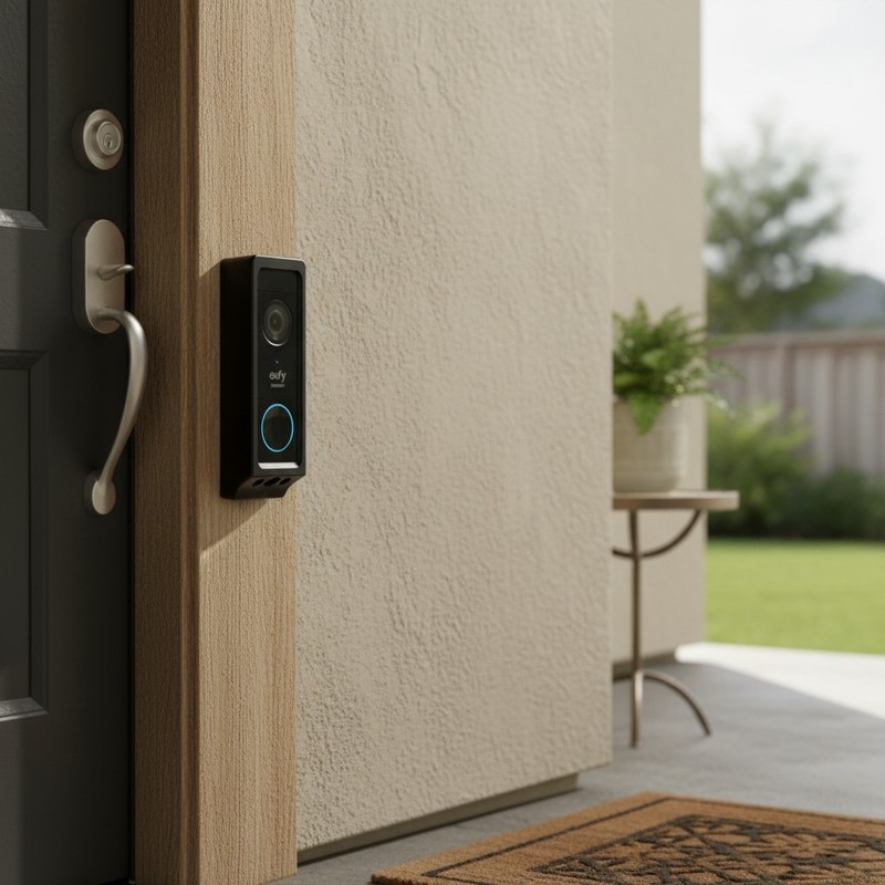 Anti-Theft Video Doorbell Mount for Eufy Doorbell E340/Wyze Duo Cam Doorbell,…