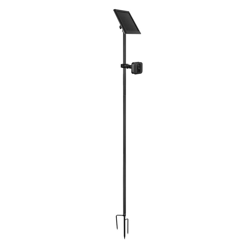 2-in-1 Stake Mount for Outdoor Cameras and Solar Panels gallery
