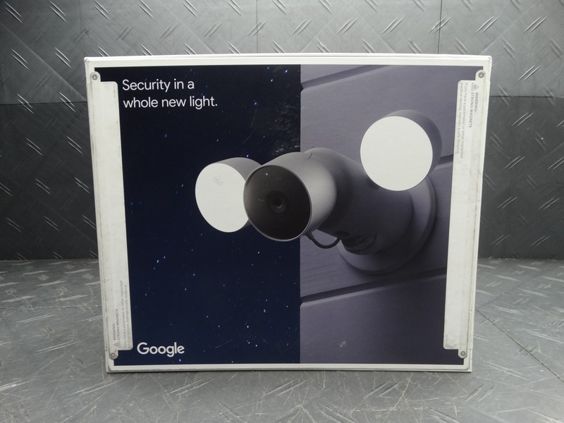 Google Nest Cam with Floodlight Wired Outdoor Smart Home Security Camera gallery