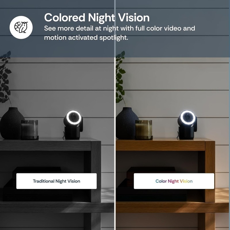 Elevate Security with Luna 360° Indoor Camera, 2K Resolution & Two-Way Audio gallery