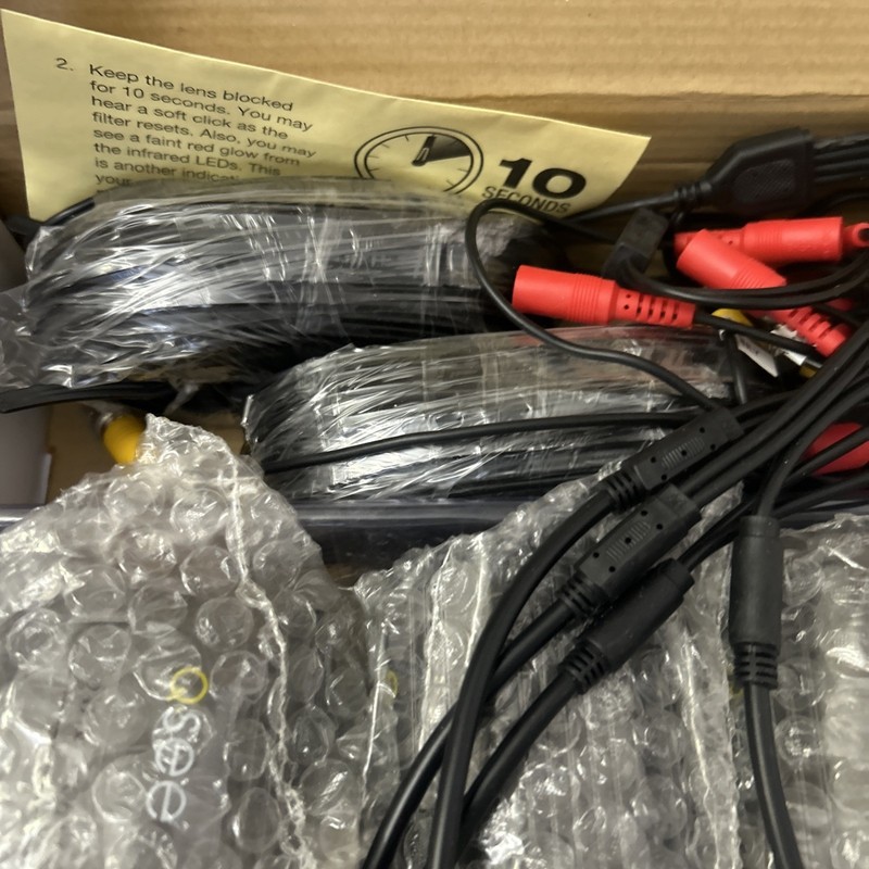 4 Total Q-See QM6006B Bullet Security Cameras – 600TVL, 120ft IR, BNC/12V NEW gallery