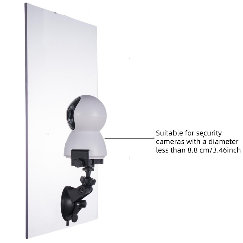 Window Mount for Security Camera,Rotating Suction Mount Bracket,Compatible wi... gallery