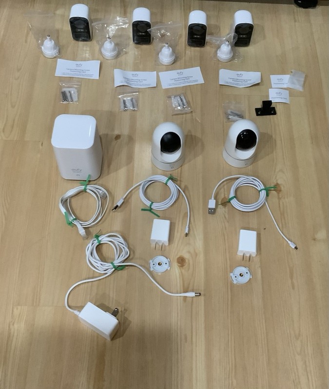 Eufy Security Camera Lot With Homebase 2 Pre Owned In Exceptional Condition gallery
