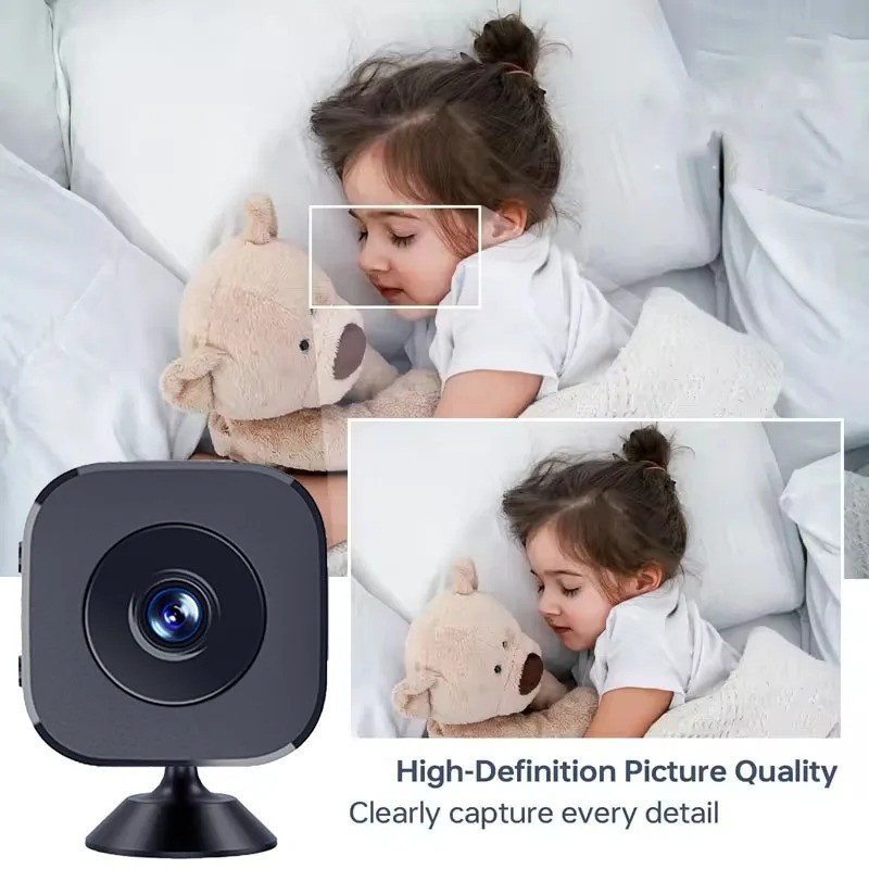 WiFi Security Camera HD Mini Full Color Night Vision Motion gallery