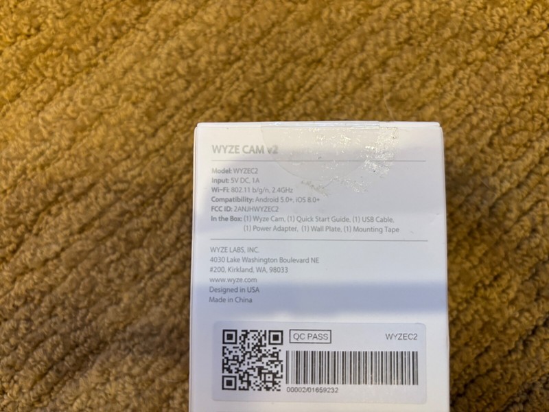 Wyze Cam WYZEC2 Wireless Indoor Smart Home Security Camera gallery