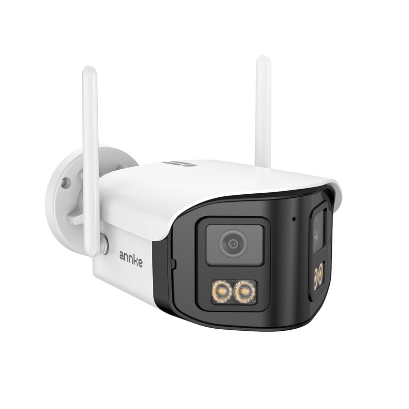 ANNKE 4MP Dual Lens WIFI Security IP Camera Wireless Two Way Audio Color Night