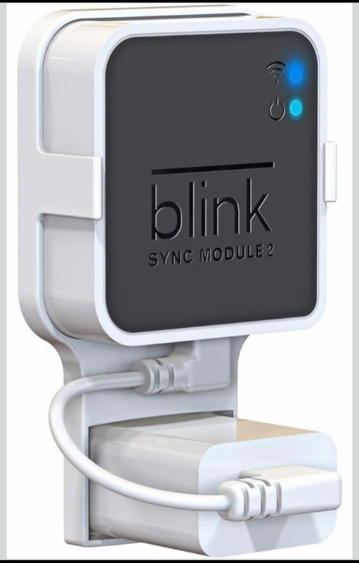 Blink Sync Module 2 Outlet Wall Mount Stand for Holder Hanger Home Security