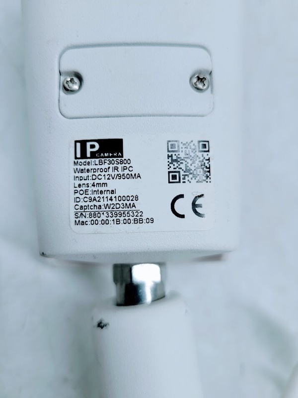 Lot of 2 IP Camera LBF30S800 Waterproof IR IPC Lens 4mm gallery