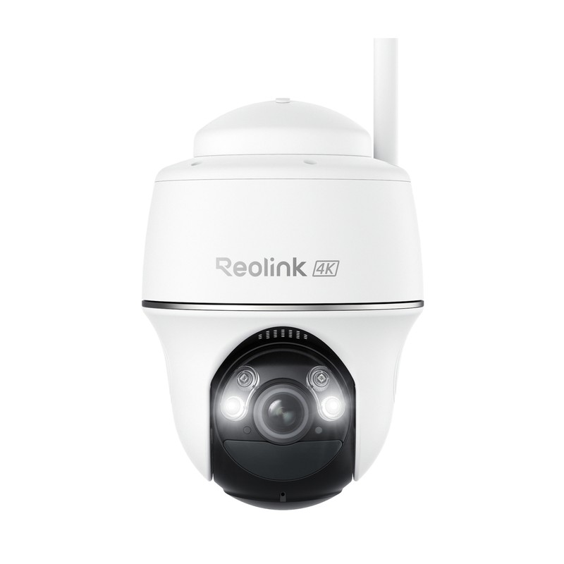 Reolink Argus PT Ultra 4K 8MP Battery Solar Security Camera WiFi 360° Pan Tilt