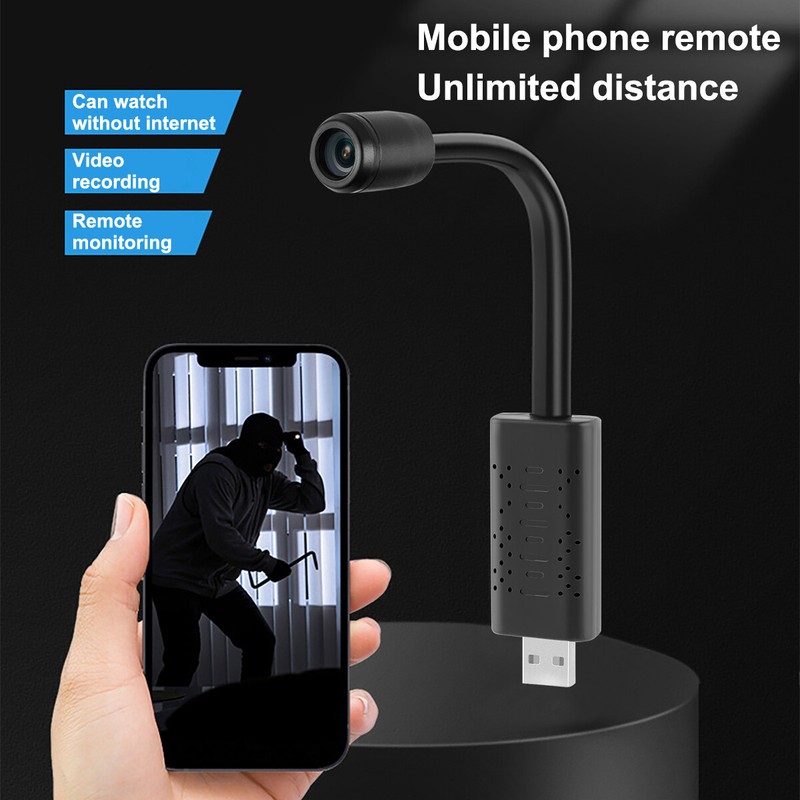 32G Mini Wifi Wireless USB Camera HD 1080P Home Security DVR Motion Detection gallery