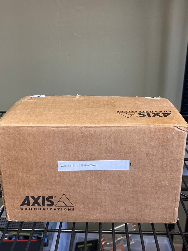 AXIS P1468-LE Bullet Camera (02342-001) | Open Box | Never Used