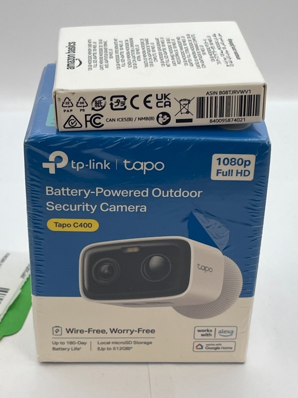 Tapo Wireless Outdoor Security Camera 1080P With 128 GB SD card