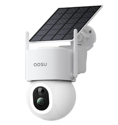 aosu SolarCam D1 Max, 3K Solar Security Camera Outdoor Wireless, No Subscription