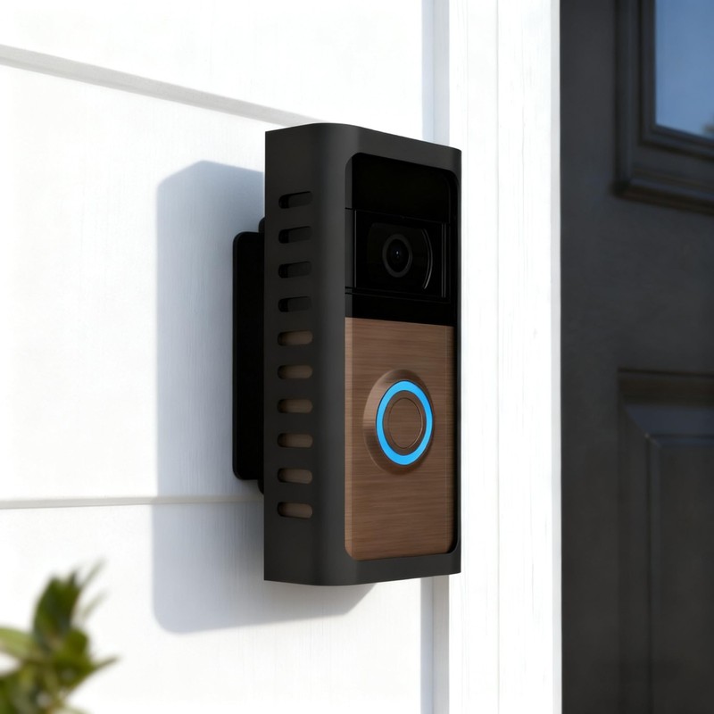 Anti-Theft Doorbell Angle Mount - 2026 New Upgraded Steel Metal Adjustable Br... gallery