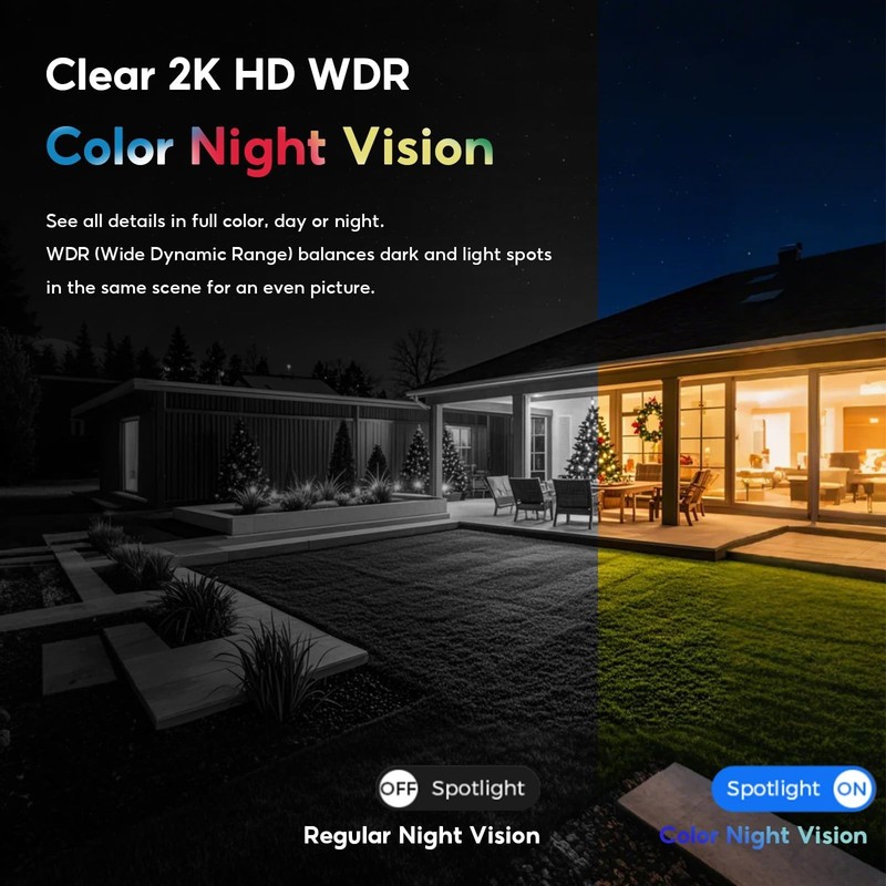 4G LTE Solar Outdoor Security Camera, No WiFi, Dual Lens 360° View, 2K Night Vis gallery