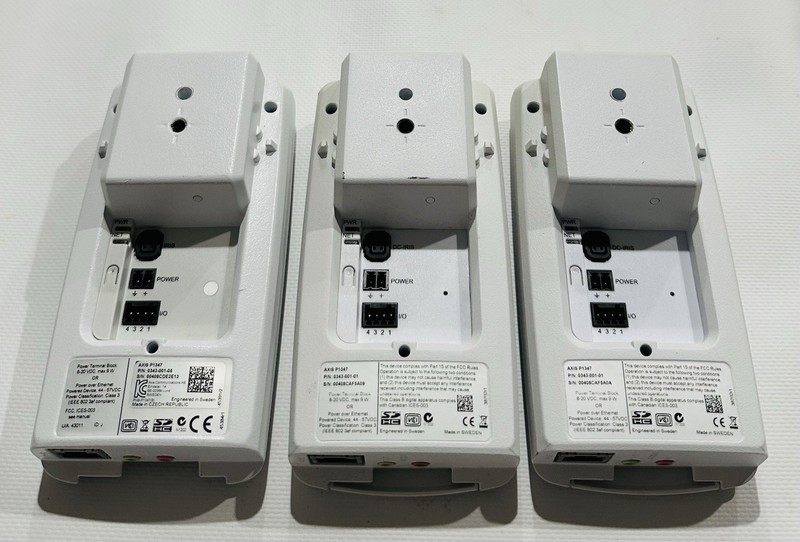 3 Axis Surveillance Security Camera P1347 IP PowerOver Network POE Internal Unit gallery