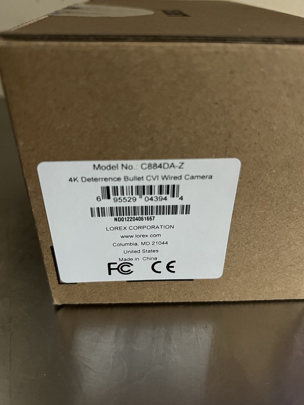 NOS New Lorex C884DA 4K Smart Deterrence CVI Wired Camera gallery