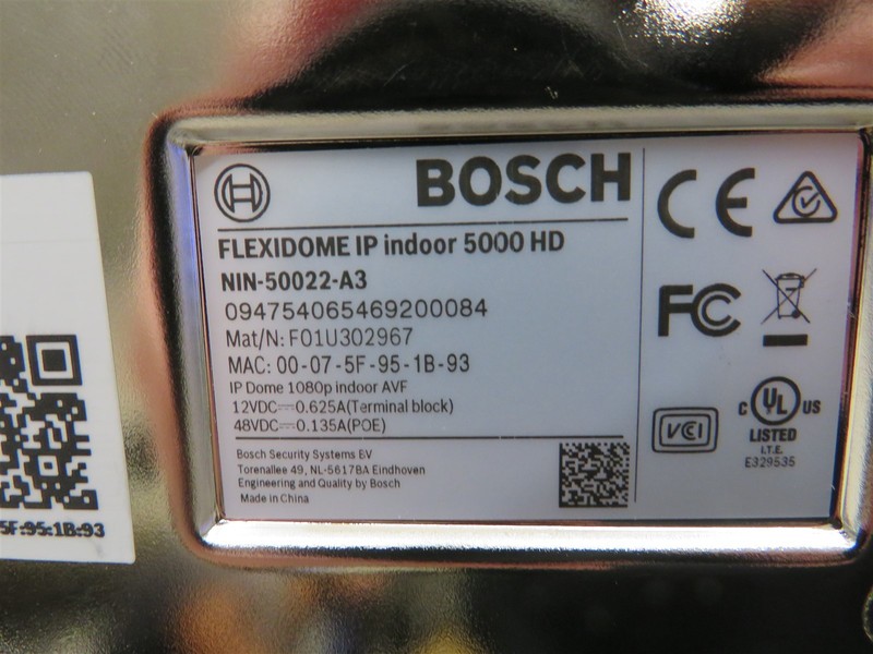 Open Box Bosch NIN-50022-A3 Flexidome IP Indoor 5000 HD Camera gallery
