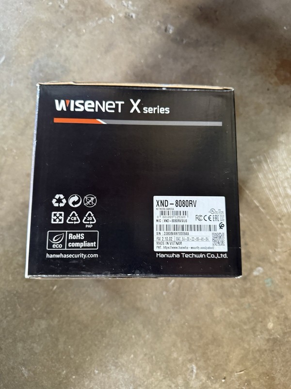 Wisenet XND-6080RV Wired Outdoor/Indoor Dome Security Camera gallery